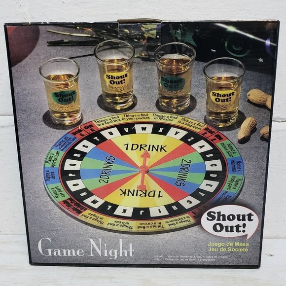 Game Night Shout Out Shot Glass Board Game Set, 6.75", Multicolor - Picture 3 of 4